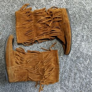 Minnetonka Fringe Boot